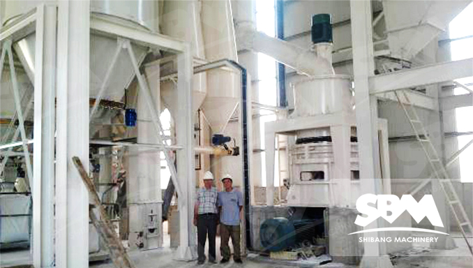 Calcite Powder Production Line in Vietnam