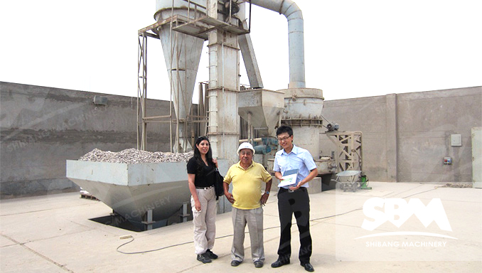 Barite Powder Milling Project in Peru