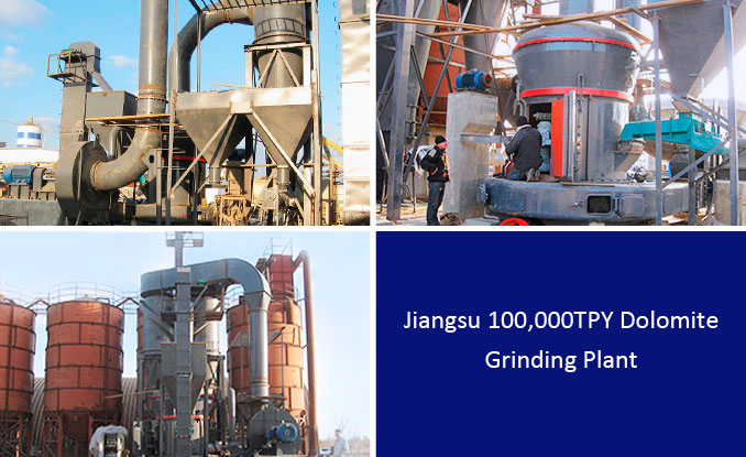 100,000TPY Dolomite Grinding Plant