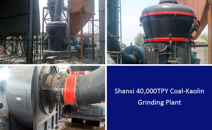 40,000TPY Coal-Kaolin Grinding Plant