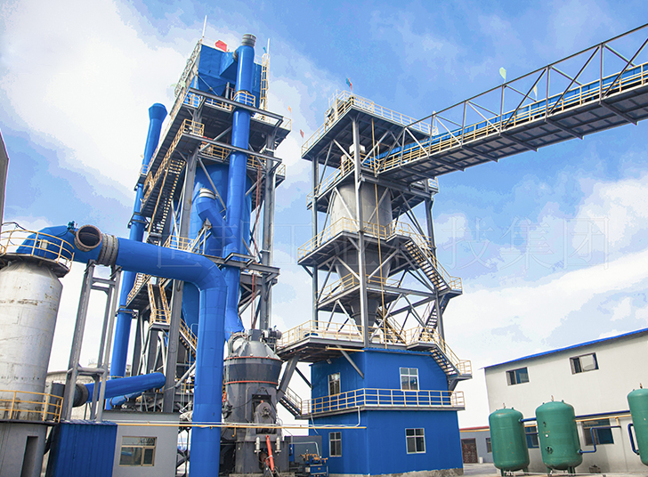 Water slag grinding plant with annual output of 100,000 tons