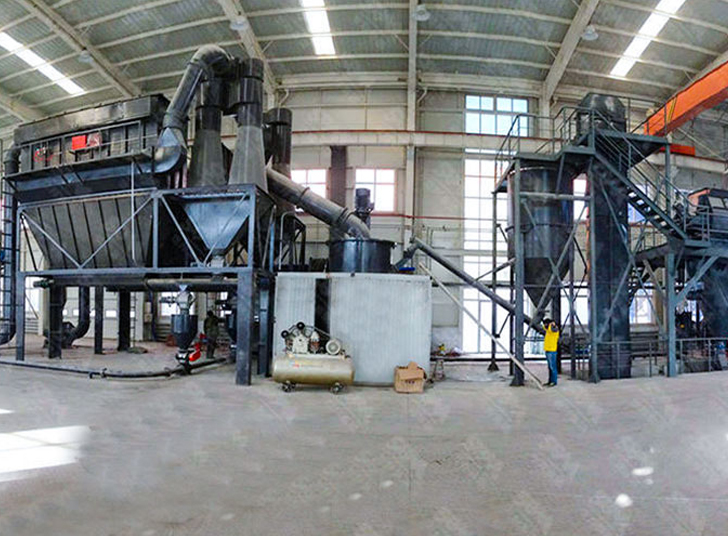 Zhejiang calcite-limestone ultrafine powder production line with annual output of 100,000 tons img