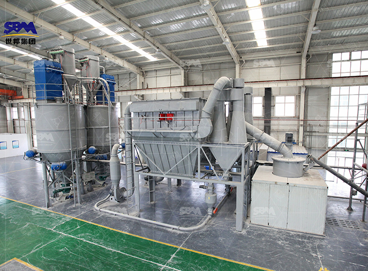 Shanxi Anchor Powder Milling Line with Annual Output of 30,000 tons img