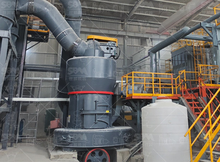 Fluorspar Powder Grinding Line with Annual Production of 100,000 Tons in Jiangsu