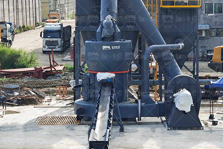 100,000 TPY Limestone Grinding Production Line in the Philippines img