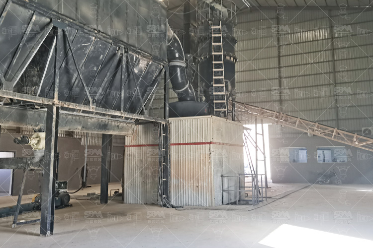 20,000 TPA Calcium Carbonate Powder Grinding Production Line in Saudi Arabia img