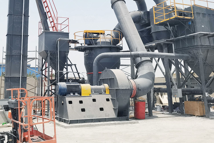 100,000 TPY Barite Grinding Production Line in UAE