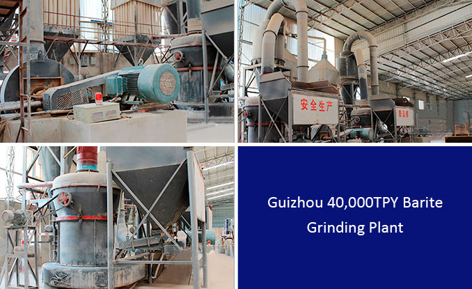 40,000TPY Barite Grinding Plant