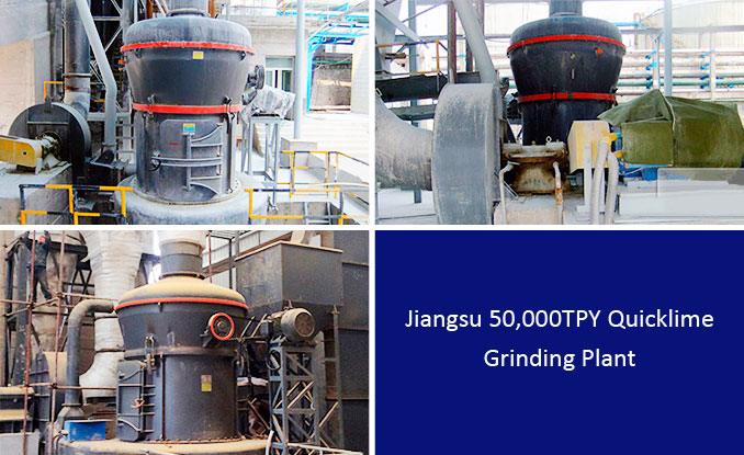 50,000TPY Quicklime Grinding Plant