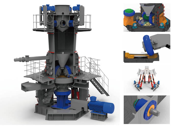 Components of Ultrafine Vertical Mill