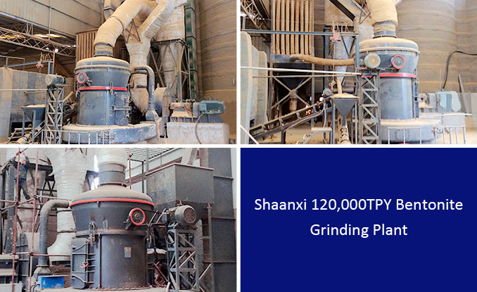 120,000TPY Bentonite Grinding Plant