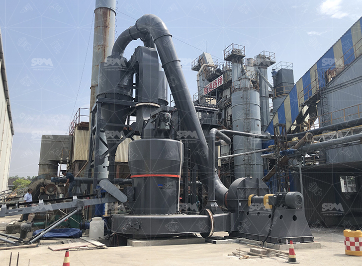 Limestone grinding powder production line with annual output of 100,000 tons